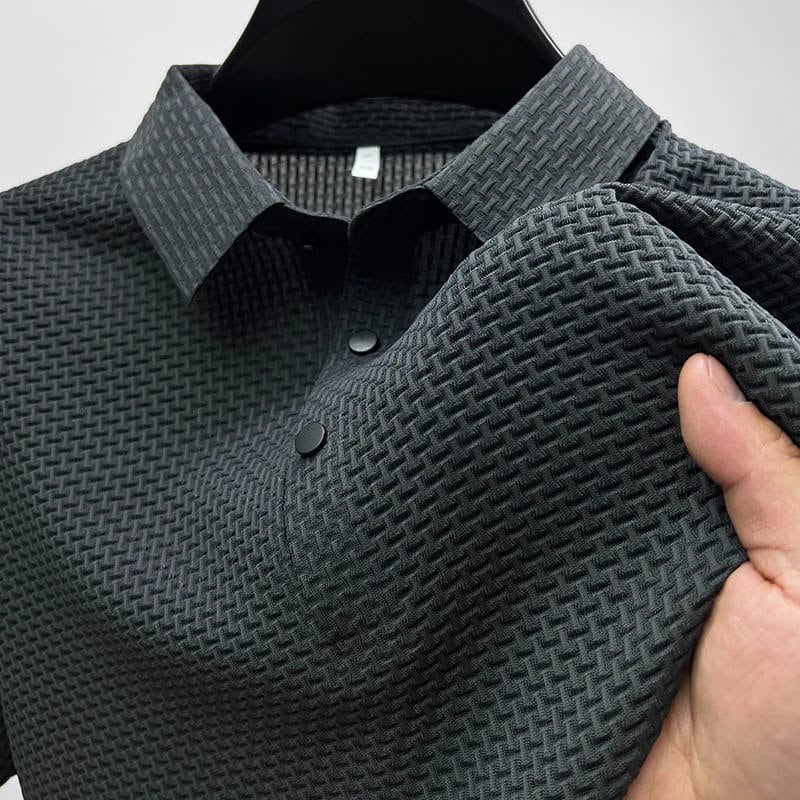 Picso Premium Silk Textured T-Shirt For Men